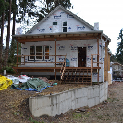 portfolio tyvek vapor barrier install kenmore wa construction